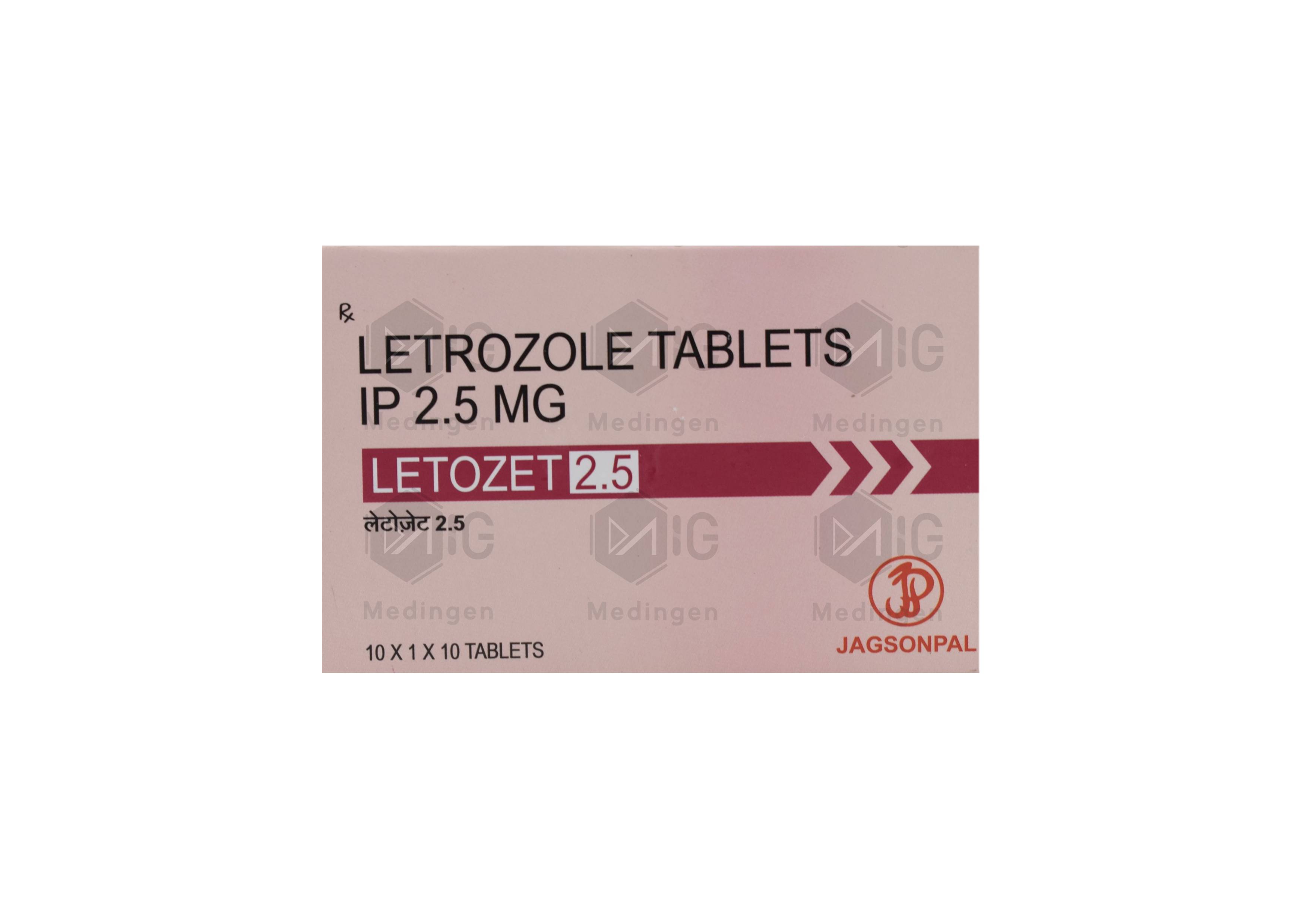 LETOZET 2.5MG
